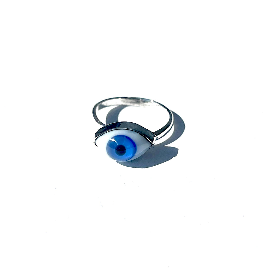 Anillo Eye (blue) ajustable